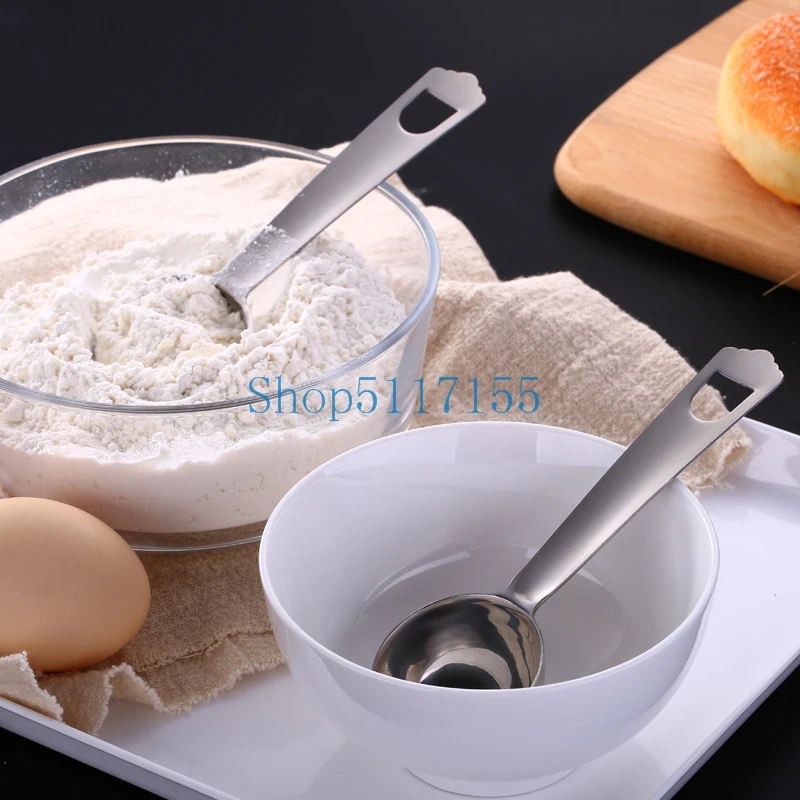 

20ml Stainless Steel Measuring Spoons Coffee Scoops Kitchen Baking Tools