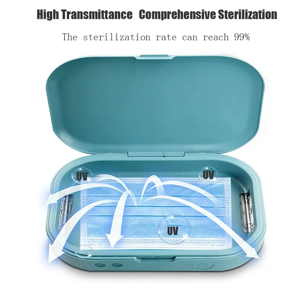 

Mobile Masks UV Sterilizer Multifunctional Disinfecting Machine Masks Mobile Phone Sterilization Boxes