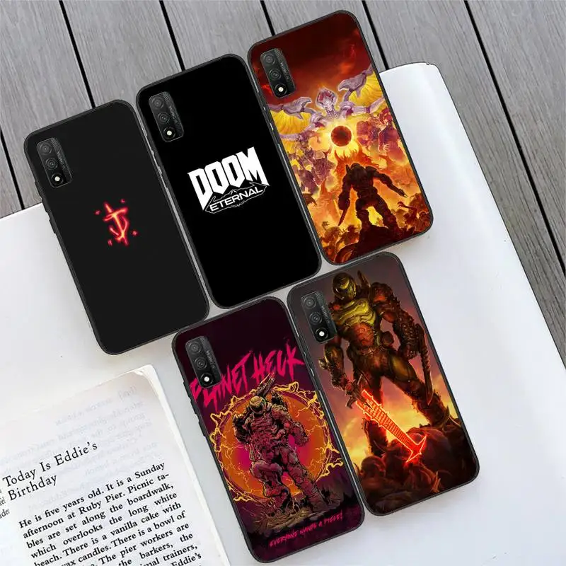 

HOT GAME DOOM ETERNAL Phone Case For Xiaomi 2 9 10 5 6 8 9 MIX 2 3 A2 A1 note 10 pro se t lite Fundas Cover