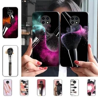 beautiful girls makeup brush phone case for redmi 6 9 5 s2 k30 pro for redmi 8 7 a note 5 5a 4x s2 capa
