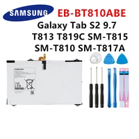 samsung original eb bt810abe 5870ma tablet battery for samsung galaxy s2 9 7 t815c sm t815 sm t810 t817a t813 t819c t815y tools