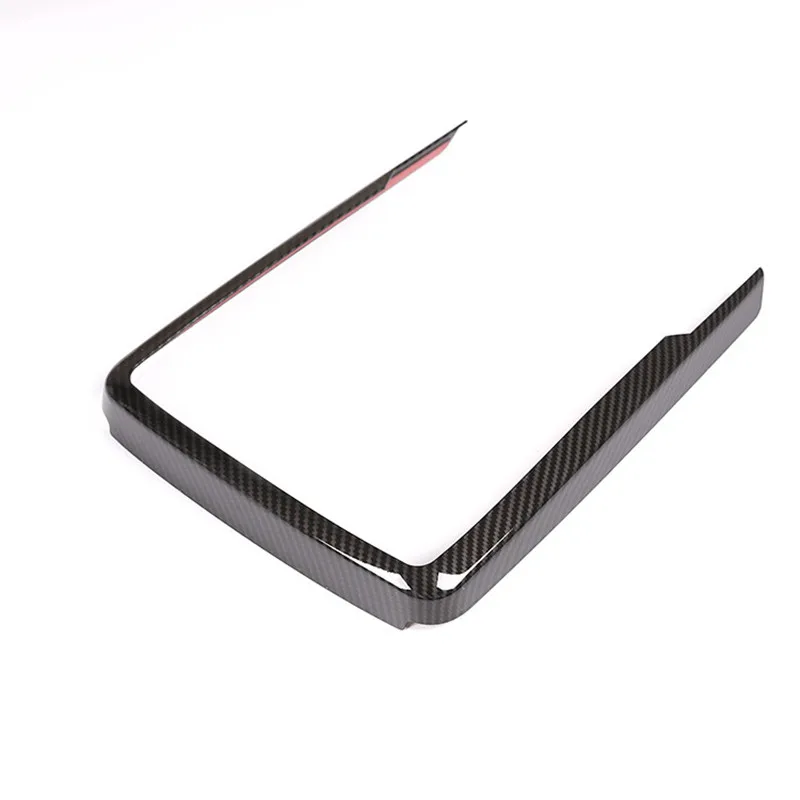 Car Styling Center Console Multimedia Frame Decoration Cover Trim ABS For Mercedes Benz GLE GLS ML GL 2013