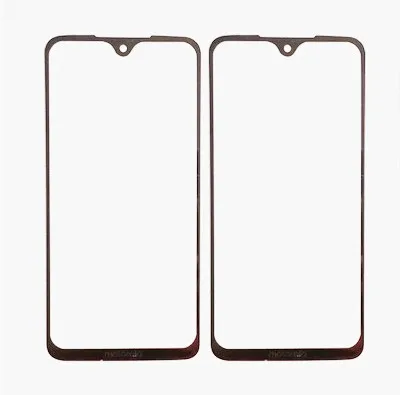 

50 шт./лот для Motorola Moto G7 G8 G9 Plus Play Power ЖК-стекло для переднего сенсорного экрана с заменой клея OCA