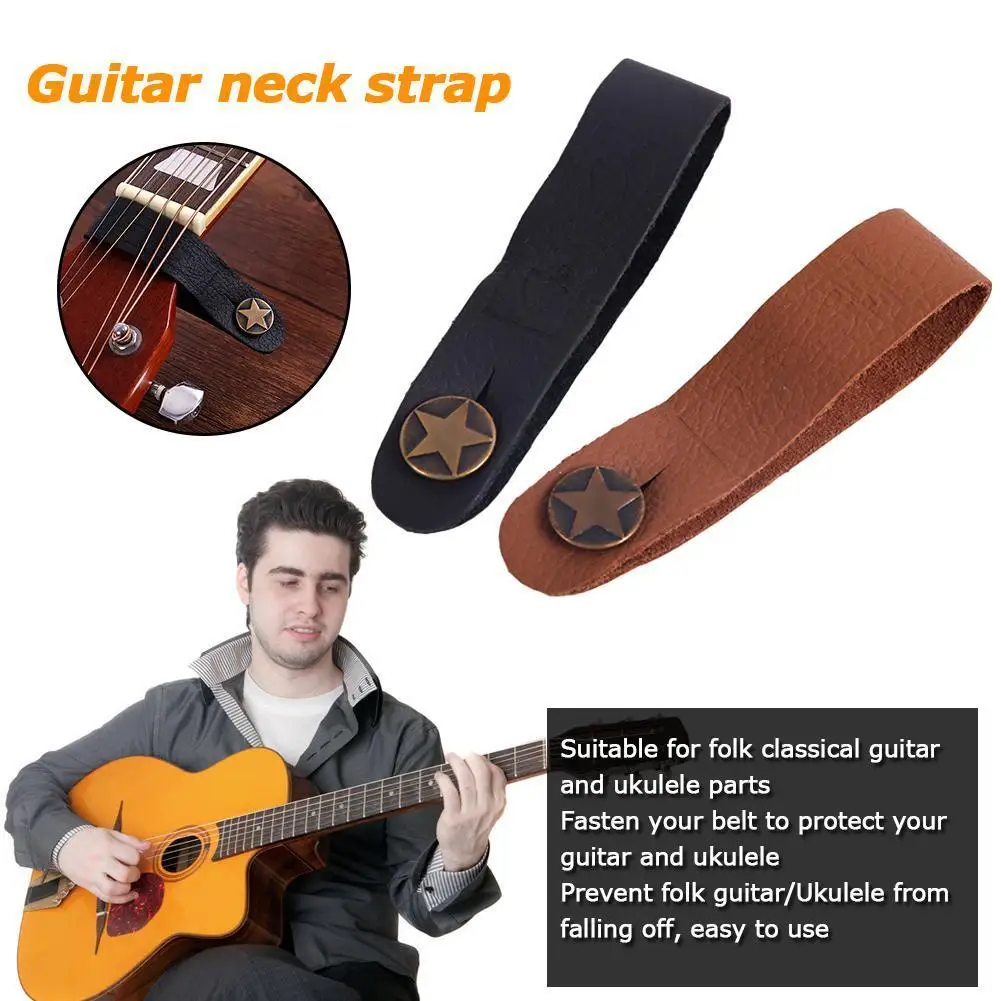 Ремешок на шею для гитары кожаный ремень держатель головы инструменты