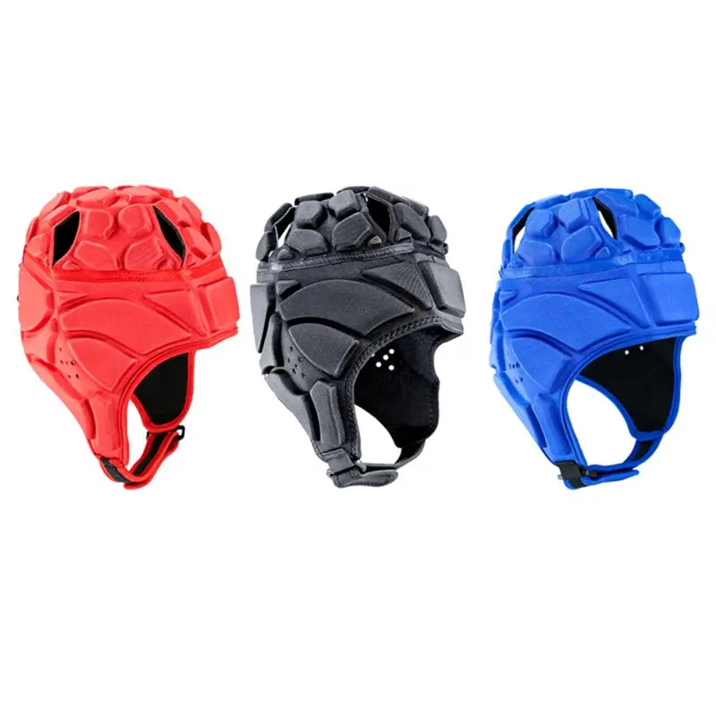 

Adjustable Soccer Goalkeeper Goalie Helmet Head Protector Support Accessories