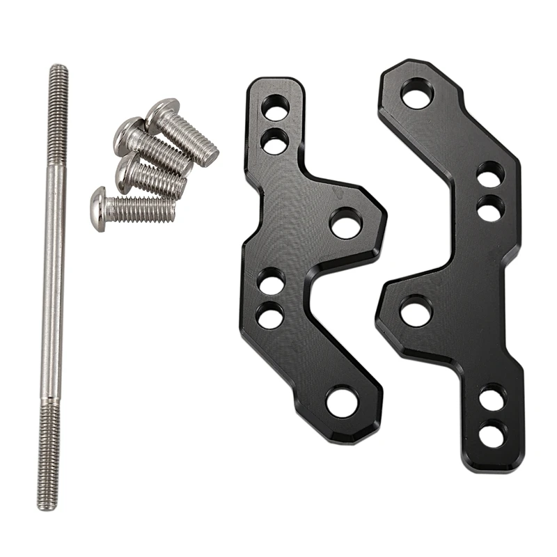 

Motorcycle Aluminum Alloy Accessories Foot Pegs Rear Rearset Base For Kawasaki Ninja 250 300 Zx-300R Z250 Z300