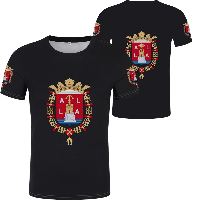 Футболка с надписью Флаг Аликанте свободная футболка именем и номером Испании