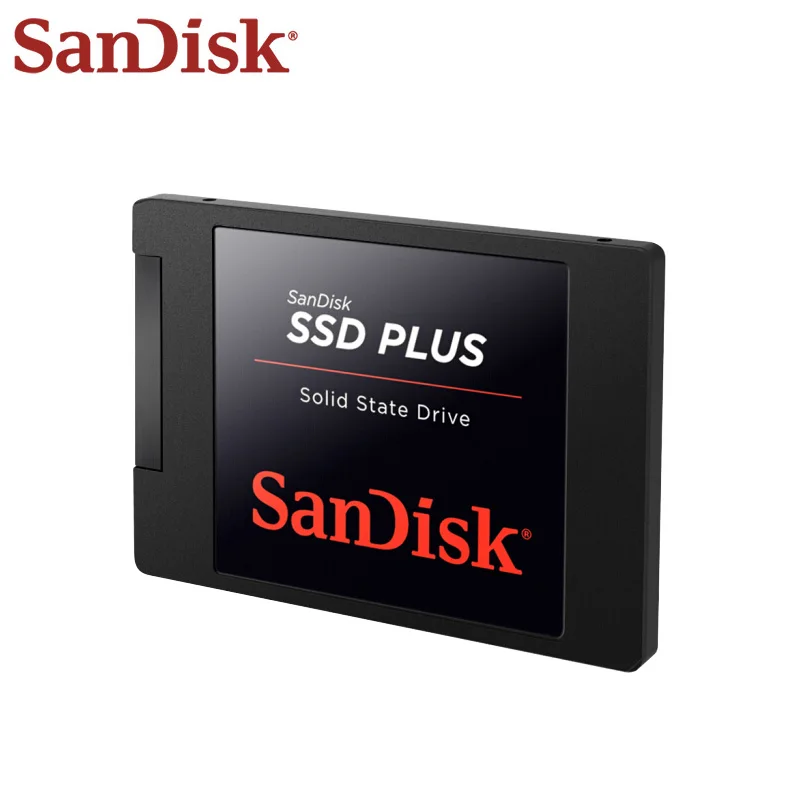 Внутренний твердотельный жесткий диск SanDisk SSD PLUS SATAIII 2 5 дюйма 120 ГБ 240 480 ТБ