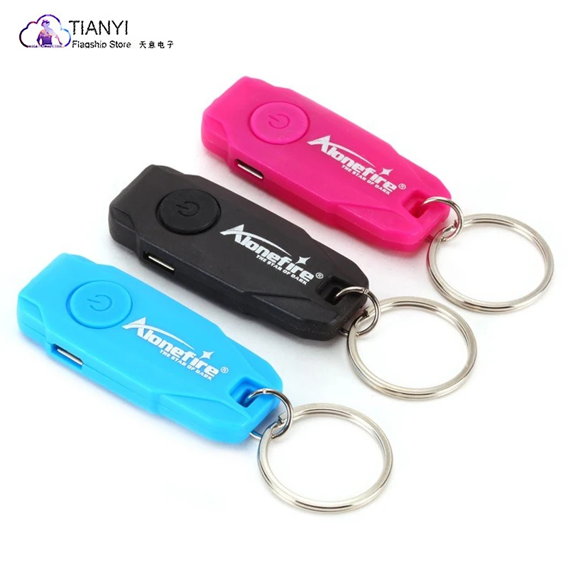 Мини-брелок фиолетовый фонарик детектор ультрафиолетовых лучей флуоресцентный