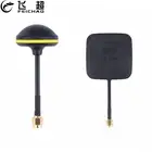 Запасные части приемника FEICHAO FPV 5,8G 14DBI, плоская панель с высоким коэффициентом усиления и антенна в форме гриба FPV, RP-SMA для FPV дрона, радиоуправляемого квадрокоптера