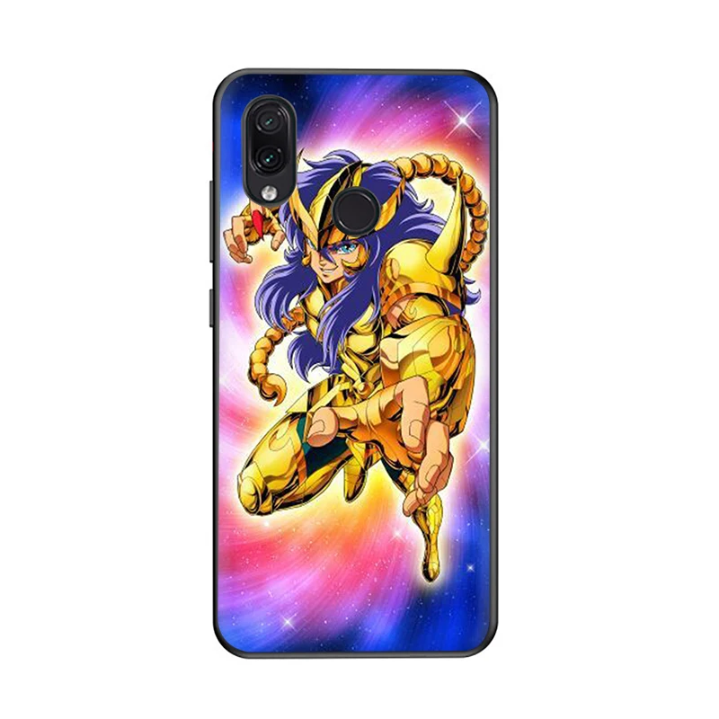 B7 EWAU Cartoon Saint Seiya Silicone phone case for Xiaomi Redmi 4A 4X 5 5A 5Plus 6 6A 7A 6pro 7 S2 GO K20 Pro - Цвет: B7