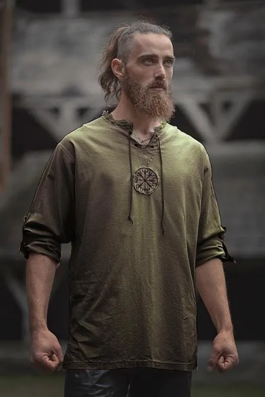 Средневековый костюм для косплея рыцарская Туника Warrio мужская куртка винтажный