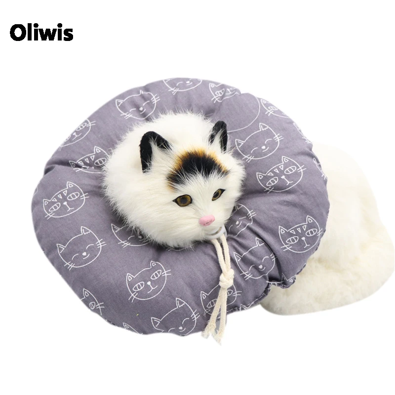 Мягкий головной убор Elizabeth Circle Cat с защитой от укусов и царапин стерилизация для
