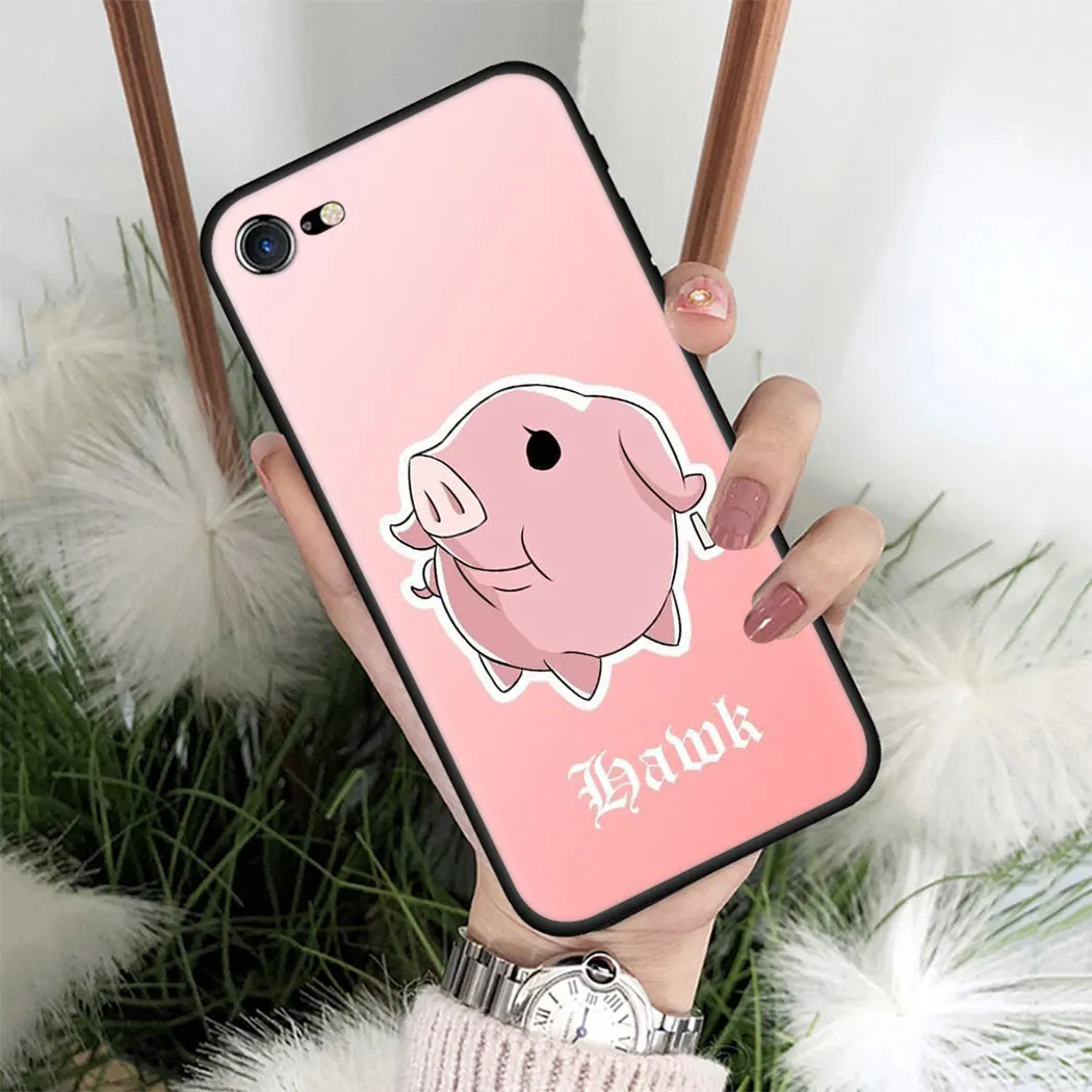 Soft silicone Cover for iPhone 11 Pro Max XS XR X SE 5 5s 7 8 6 6s Plus Black Phone Case Nanatsu no Taizai Seven Deadly Sin | Мобильные
