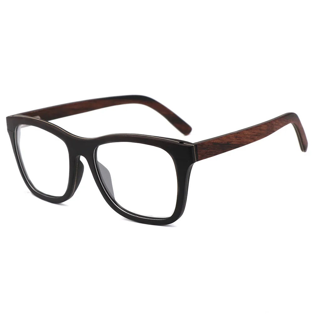 

BerWer 2023 New Bamboo Glasses Men Wooden Eyeglasses Women Brand Original Wood Glasses Oculos De Sol