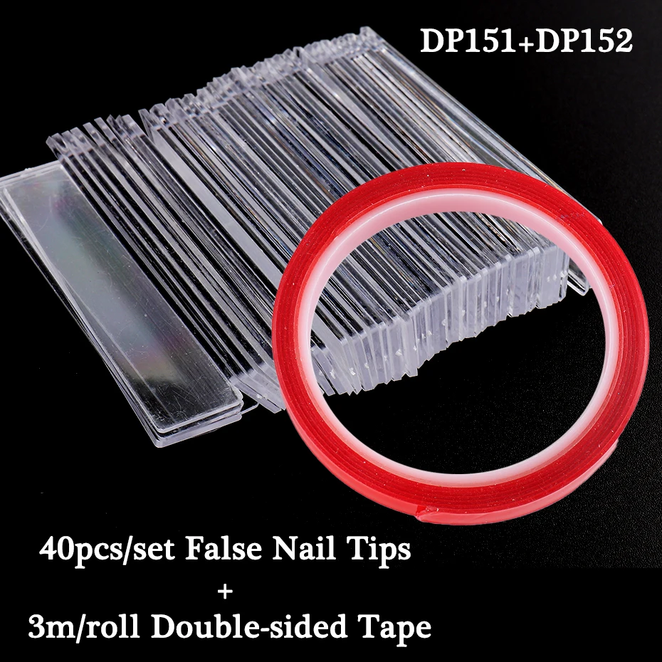 

Transparent Acrylic Nail Art Display Stand Holder Tips Nails Adhesive Glue Tape Clear Sticker Manicure Showing Tools BEDP150-153