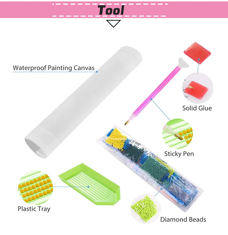 

FineHome Diamond Embroidery Nature Scenery Large DIY Diamond Painting With Square Rhinestones Mountain Mosaic Diamonds Art Kits