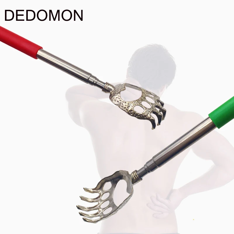 Задний массажер скребок Телескопический Когтеточка набор для спины не вызывает