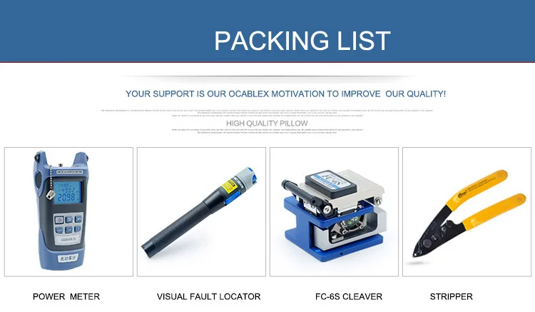 Волоконно-оптический инструмент комплект FC-6S волоконный Тесак оптический