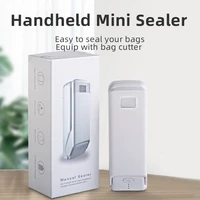 plastic food sealing machine mini heat sealer for food potato chip bag clip kitchen tool portable heating plastic bag usb charg