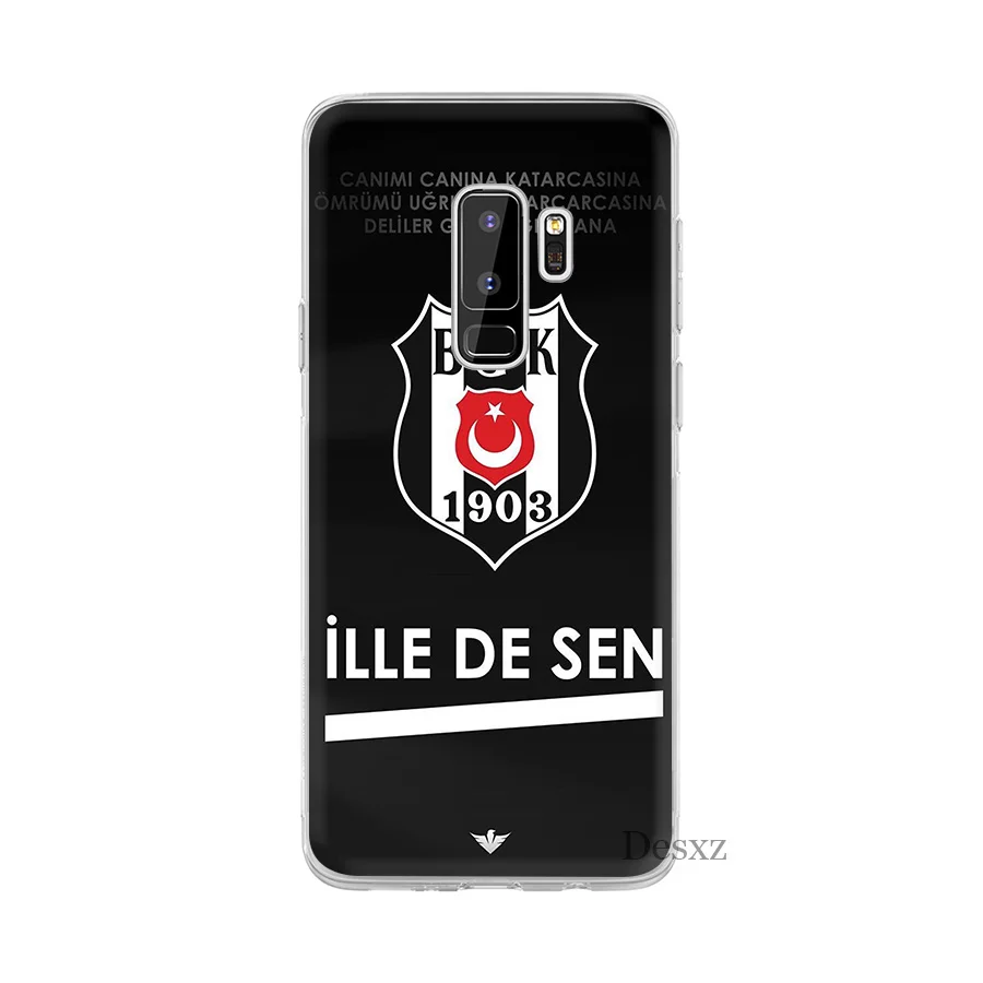 Телефон Бешикташ BJK логотип для samsung S8 S9 S10E S10 плюс S3 S4 S5 S6 S7 Edge Note 8 9 M10 M20 M30 крышка - Color: H5