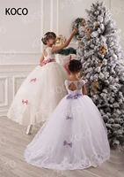 jonany princess ivory white lace flower girl dresses junior flower girls dresses gowns for wedding gowns first communion dresses