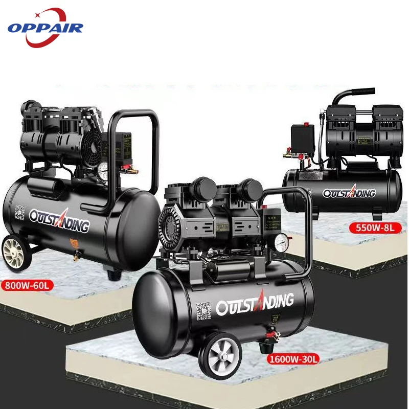 Oppair безмасляный бесшумный воздушный компрессор используется для медицинского