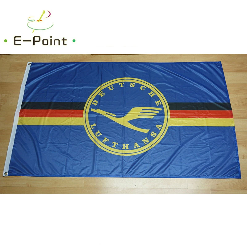 

Flag GDR Lufthansa 2ft*3ft (60*90cm) 3ft*5ft (90*150cm) Size Christmas Decorations for Home Banner