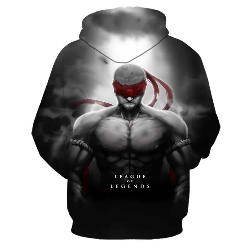 3D печатных league of legends толстовки Lee Sin с надписью "Twisted Fate" Лига Легенд Толстовка игровой костюм чирлидерши бренд спортивной Уличная одежда тренажерный зал