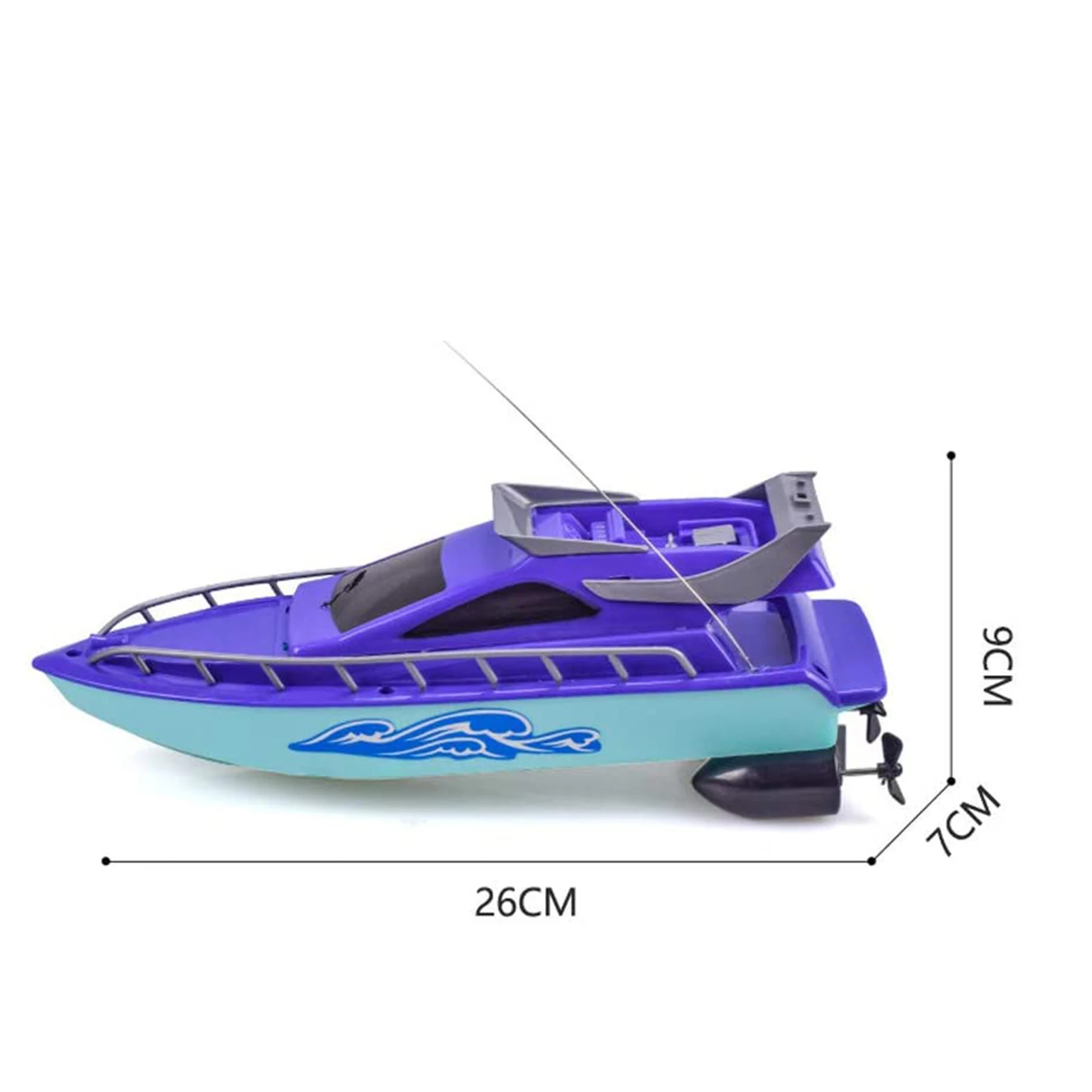 скоростная лодка на радиоуп
