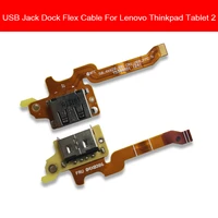 usb charger port connector flex cable for lenovo thinkpad tablet 2 power charging port flex ribbon cable replacement parts