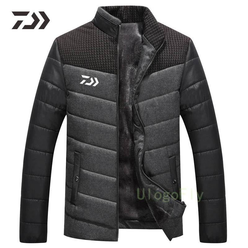 

Рыболовная одежда Shimanos осень-зима бархатная утепленная куртка для кемпинга и рыбалки ветрозащитная дышащая ветровка Daiwa для мужчин 2021