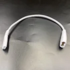 Штекер IEC 60320 C8 к гнезду C7 штекер-гнездо удлинитель Главный кабель адаптера 0,3 м белый цвет