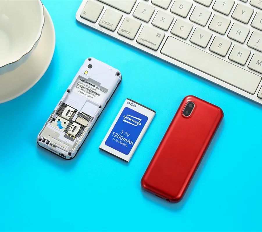 Мини телефон Newmind K2 с двумя Sim картами и фонариком 1 44 дюйма|Смартфоны| |