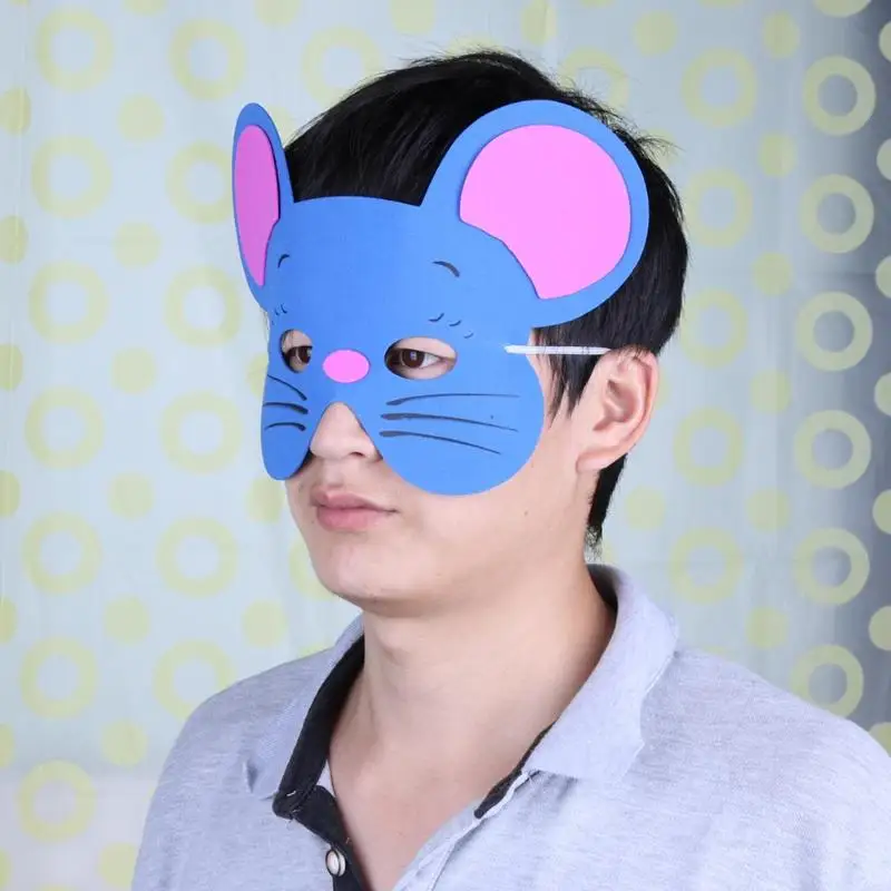 12 шт./компл. милая маска тигра с мышкой товары для вечеринок на день рождения