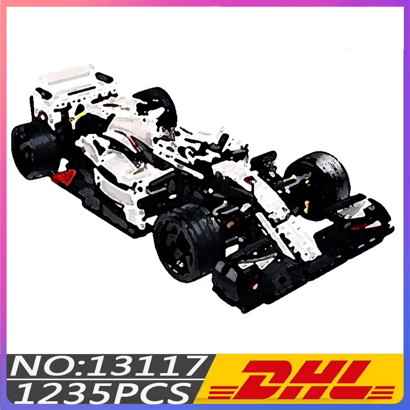 

Hot High-Tech Formula One Racing 911RSR Model 1:10 Figures Building Block Brick Toys Christmas For Boys Birthday Gifts MK13117