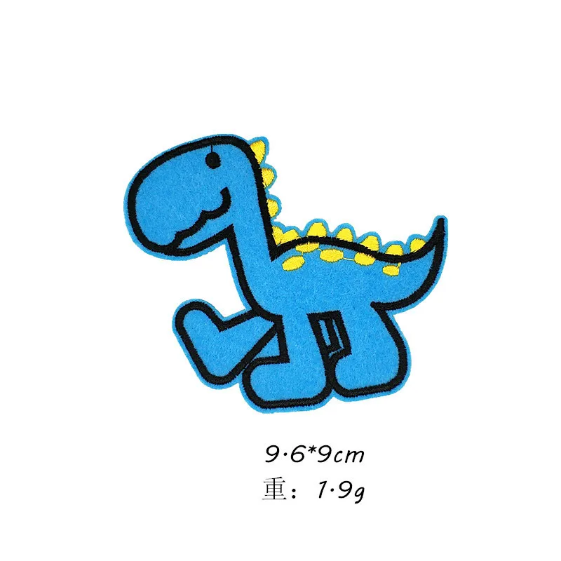 Новинка 1 шт. вышивка динозавра тканевые вышитые значки Парк Юрского периода