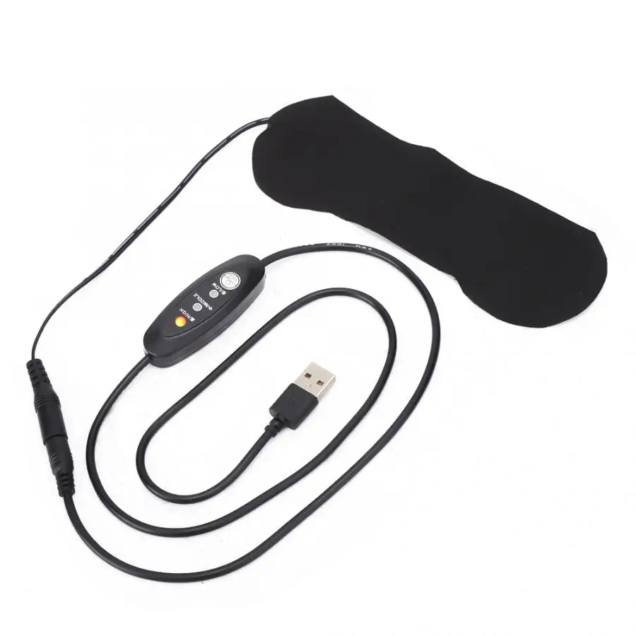 Портативная электрическая грелка для одежды с USB накладки глаз коврик подогревом