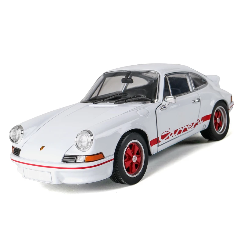Welly 1:24 Porsche 911 CarreraRS автомобиль сплав модель автомобиля Моделирование Украшение автомобиля коллекция Подарочная игрушка Литье под давлением модель игрушка для мальчиков