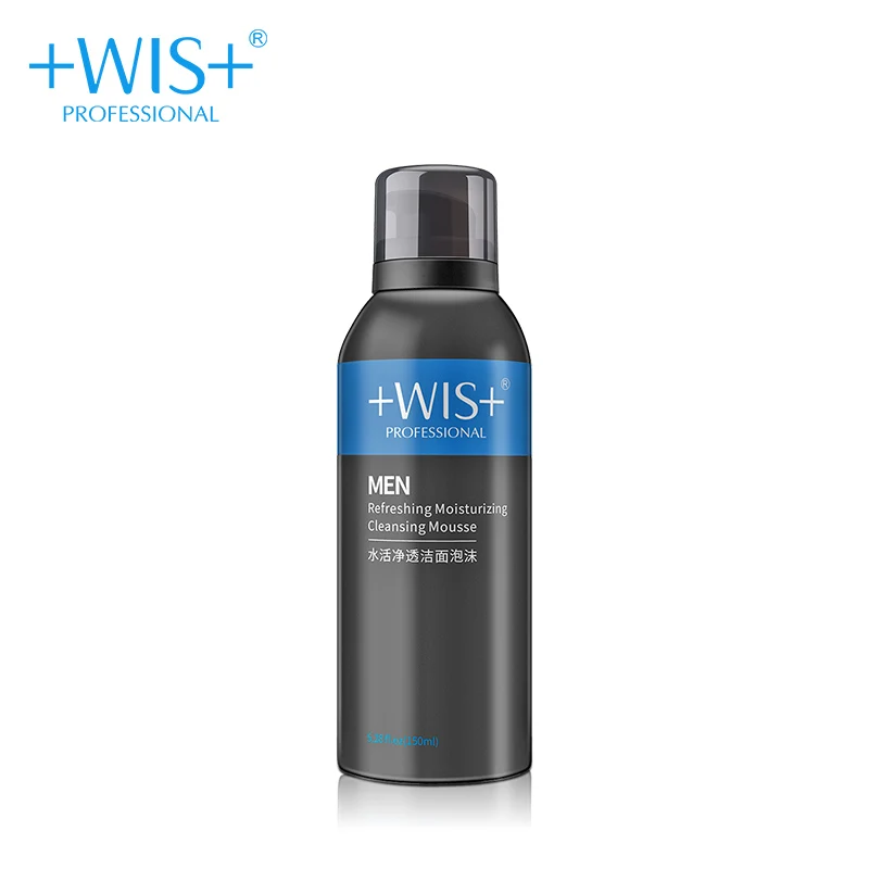Мужской увлажняющий растительный экстракт WIS для мытья лица успокаивающее
