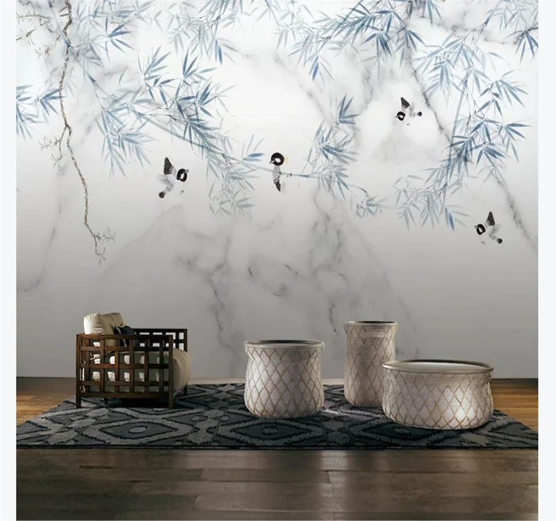 Пользовательские обои настенные декоративные стены новый китайский современный