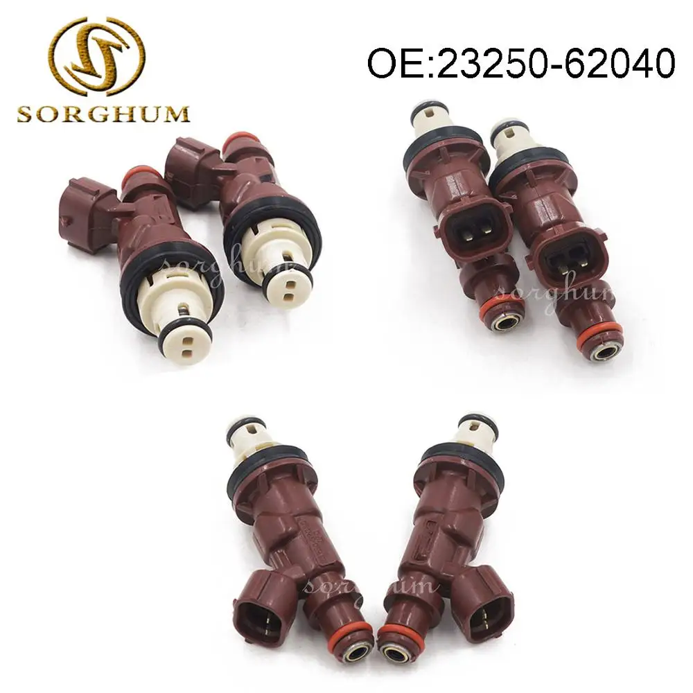 

6PCS Fuel Injector For Toyota 4Runner Tacoma Tundra 3.4L V6 2325062040 23250-62040 23209-62040 842-12251 FJ585 4G1597 1580561