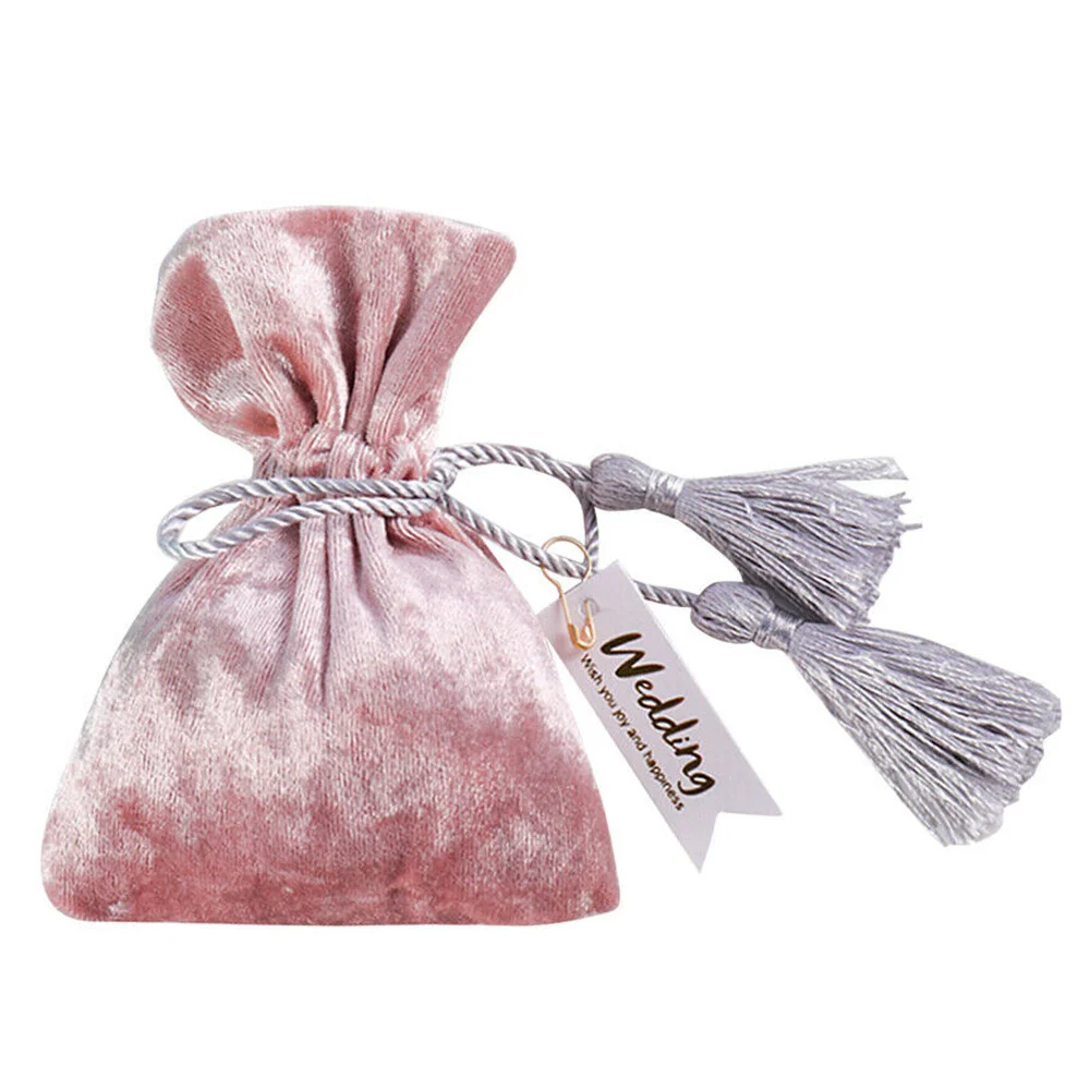 

10 Pcs/Set Quality Vintage Velvet Drawstring Gift Bags Wedding Party Jewelry Candy Packing Pouch DIY Storage Bag Container