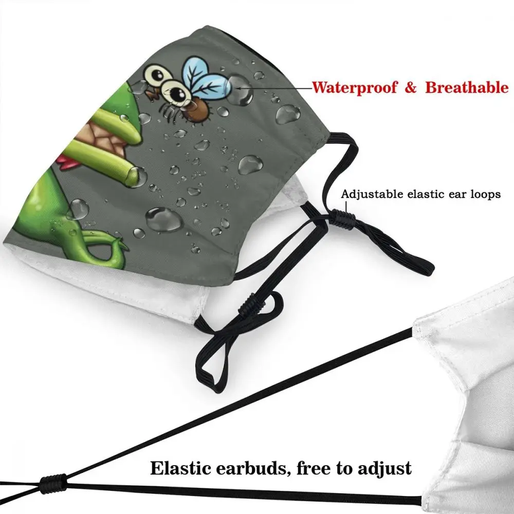 Веганских материалов Хищник смываемая маска вегетарианские завод цветок