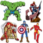 Термонаклейки из винила с принтом Супергерои, мстители