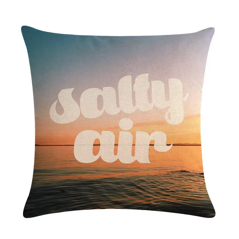 Берег кокосовой пальмы декоративная подушка для дивана наволочка белье 45*45