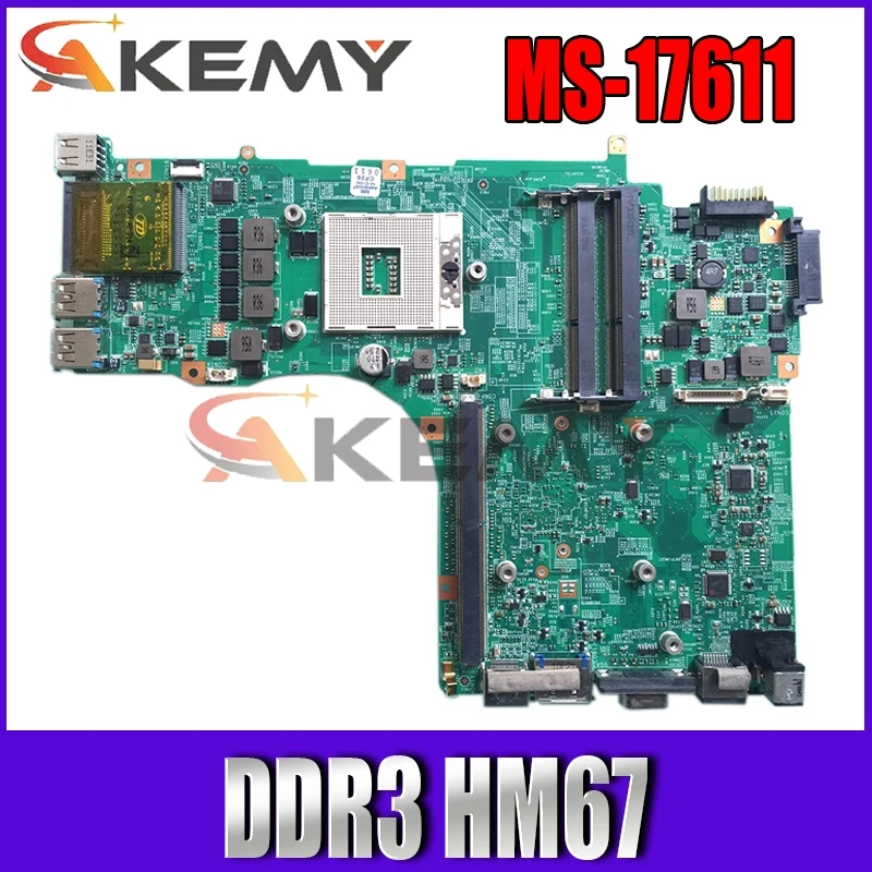

Для MSI GX780R GT780 GT780R GT780DX GT780DXR Материнская плата ноутбука MS-17611 REV: 1,1 DDR3 HM67 материнская плата 100% тестирование Быстрая доставка