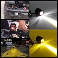 dc9 32v 20w 8d lens led work light 6500k white 3800k yellow driving light fog lights spotlight car truck off road motorcycle