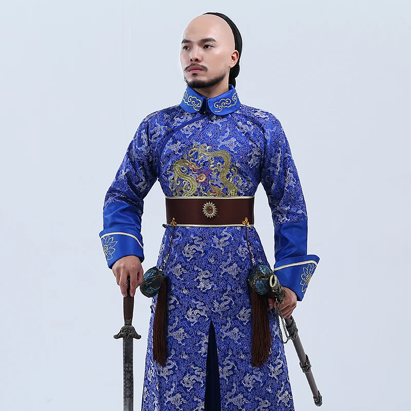 

Hanfu Men cosplay china emperor Prince Clothing suit Chinese court clothing series ancient costume Qing Dynasty Noble clothing