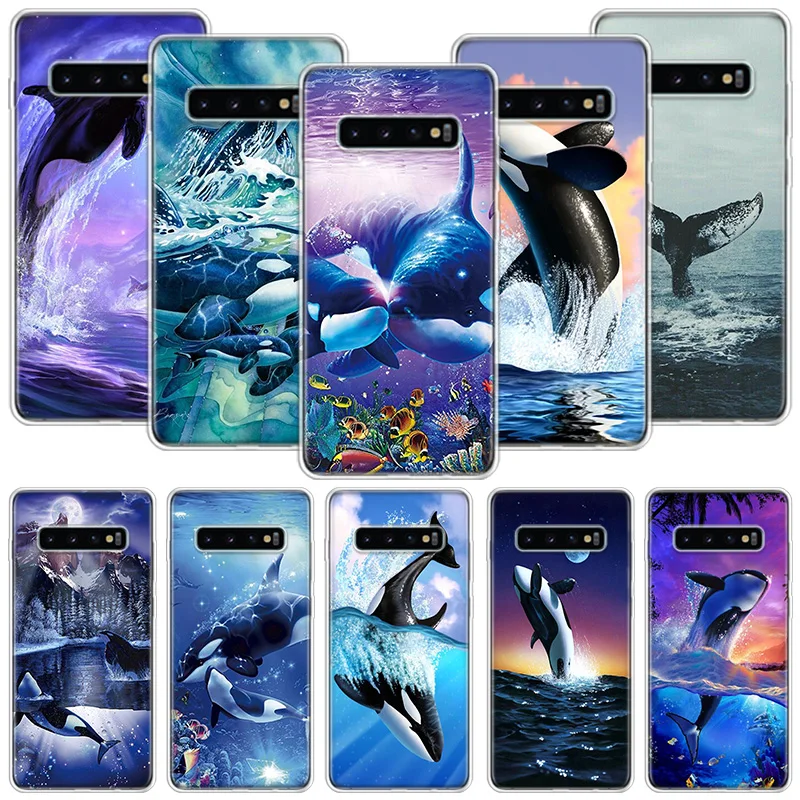 Sea Orcinus Orca Phone Case For Samsung Galaxy A50 A70 A40 A30 A20S A10 Note 20 Ultra 10 Lite 9 8 A6 A8 Plus A7 A9 + Cover Cas